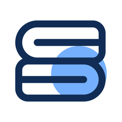 Fototapeta premium towell filled line icon