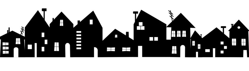 Fototapeta premium illustration of a city