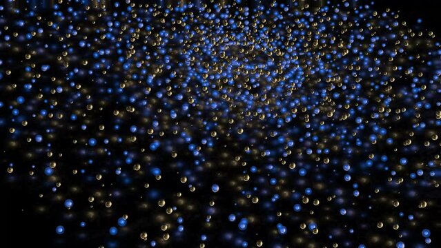 circles, dots, lines animted