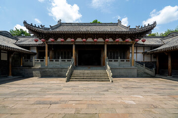 Fototapeta premium Ancient Chinese Architecture and Gardens