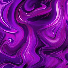 Obraz premium Decorative liquid fluid art seamless pattern. Colorful artistic repeat texture. Generative AI