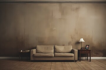 design scene with sofa