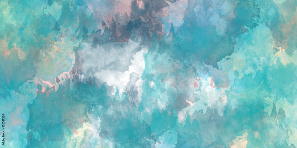 Poster abstract colorful watercolor background. abstract gradient colorful watercolor background on white p