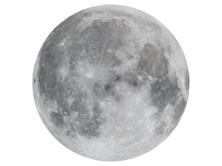 Obraz na płótnie Canvas The moon closeup beautiful moon showing details surface.