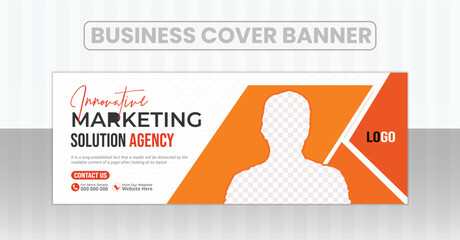 Business and marketing social media banner design for digital agency corporate facebook cover design
