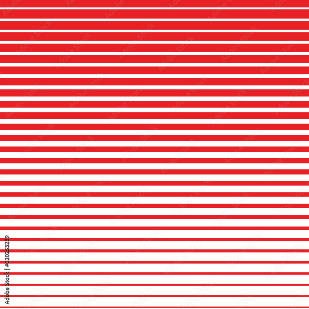 Poster abstract seamless geometric red horizontal line pattern.