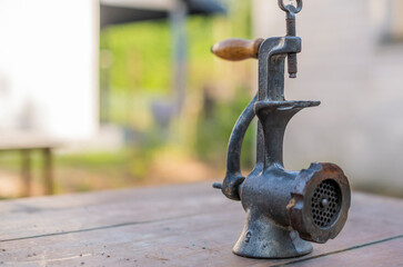 Unveiling the Rich Heritage of an Antique Meat Grinder