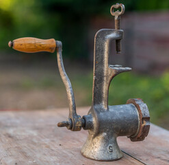Unveiling the Rich Heritage of an Antique Meat Grinder