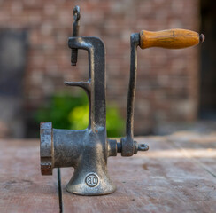 Unveiling the Rich Heritage of an Antique Meat Grinder