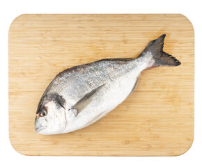 raw chupra on a board