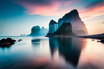 Ethereal Horizons: AI-Infused Landscapes