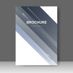 Cover Book modern design. Annual report. Brochure template, catalog. Simple Flyer promotion. magazine. Vector illustration