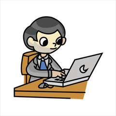 cartoon businessman 2