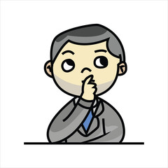 cartoon businessman 1