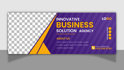 Corporate cover design a business services.