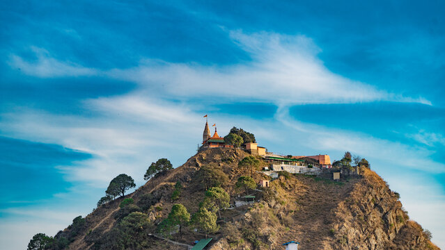 Monkey Point of Kasauli, Himachal Pradesh, Temple dedicated to Lord Hanuman, also known as Manki or Mankee point