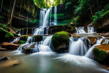 waterfall in the forest