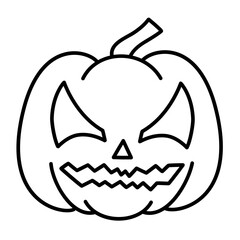 Halloween Pumpkin Illustration