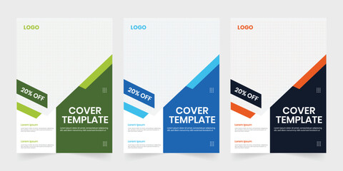 Simple annual report a4 business cover profile design, marketing abstract booklet proposal report graphic, creative concept mag company vertical style portfolio