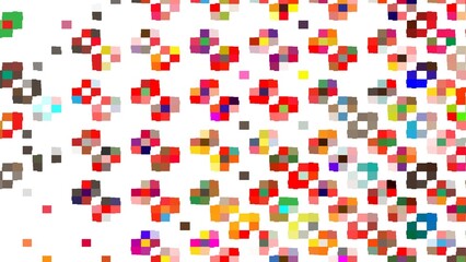 Multicolored background with abstract patterns for presentation, printing, business cards, banner. Background in 4k format 4096 х 2160.