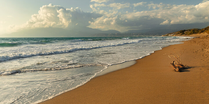 Komo beach near Matala, Iraklion, Crete, Greek Islands