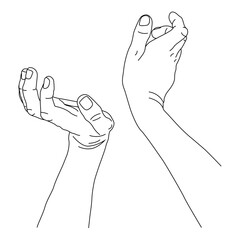 Hand Drawing Line Art 22