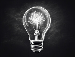 Lightbulb of inspiration