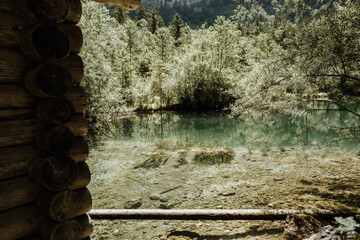lake in the mountains