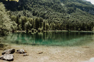 lake in the mountains