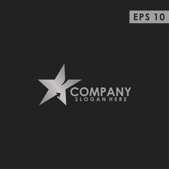 Obraz premium Star Logo Design With Luxury Vector Template. Modern Design. Vector Illustration