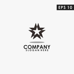 Obraz premium Star Logo Design Modern Vector Template. Star Logo. Vector Illustration