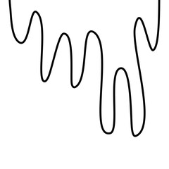 Winter Frozen Snow Outline