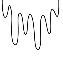 Winter Frozen Snow Outline