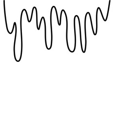 Winter Frozen Snow Outline