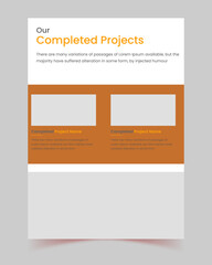  flyer, template layout design with cover page for company profile, brochures, presentations, a4, cover, magazine, leaflet, annual report, company profile, book