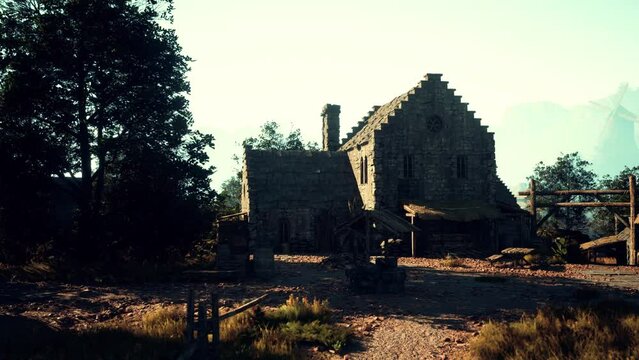 Beautiful old stone house in Britanny