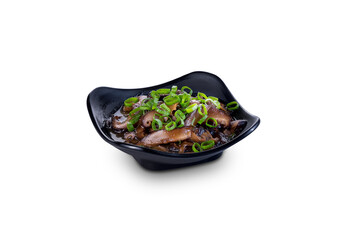 japanese food on white background