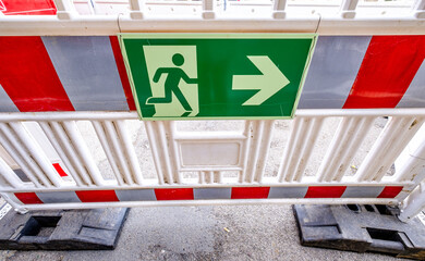 modern construction barrier in germany