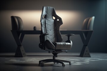 graphic resources for editions related to innovative gamer chair prints, Generative AI