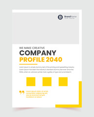 company profile brochure template design, Corporate business, minimal business brochure template design set, flyer set, report, cover, poster, page