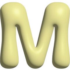 letters fonts 3d