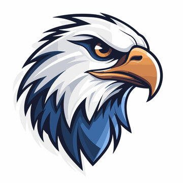Esport vector logo eagle, eagle icon, eagle head, vector