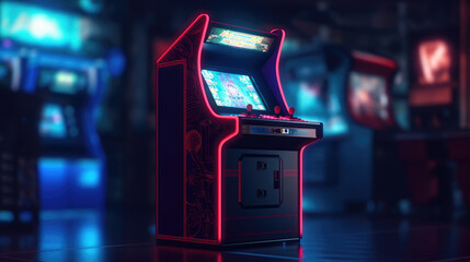 Arcade machine game