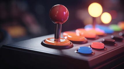 Arcade game joystick