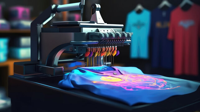T-Shirt Printing Machine, Polyprint DTG printer