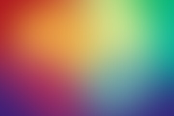 Abstract blurred gradient mesh background in vibrant rainbow colors. Colorful smooth banner template. Easy editable soft color illustration with no transparency. smooth image used for ad, poster, web
