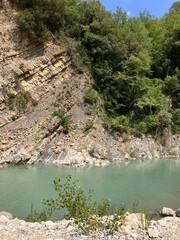 river in the french mountains