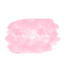 Watercolor Pink Stroke
