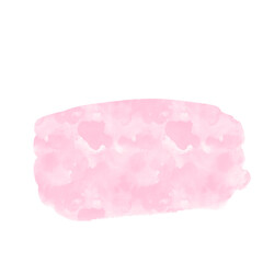 Watercolor Pink Stroke