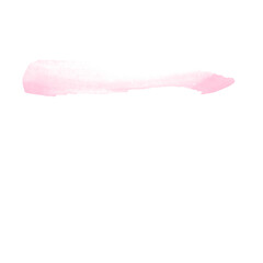 Watercolor Pink Stroke